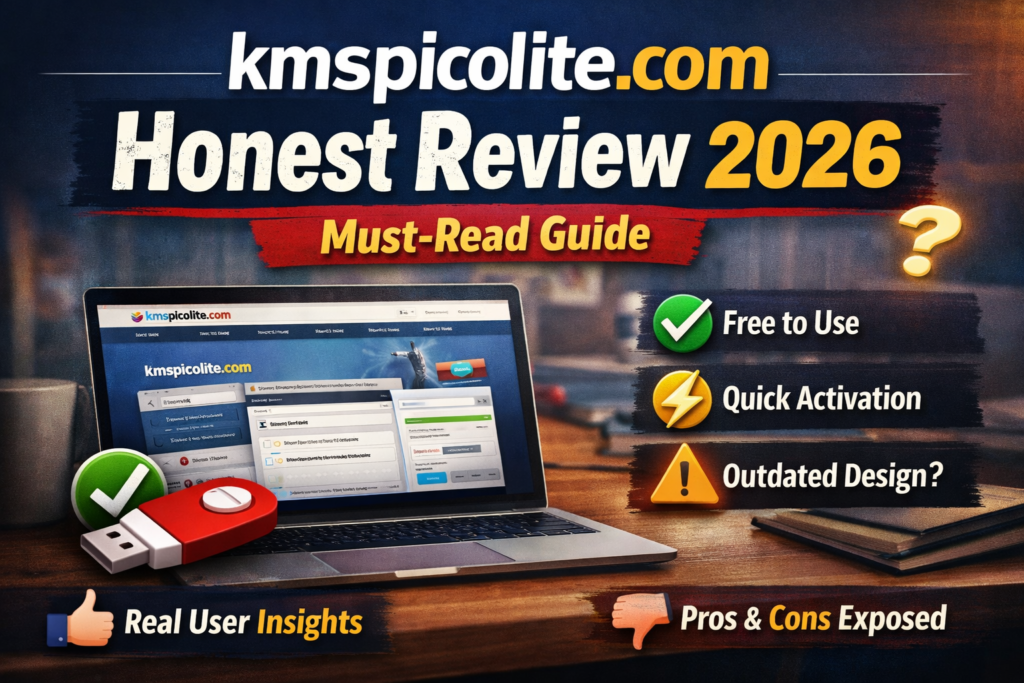 Kmspicolite.com Critical Review 2026: Pros, Cons & Verdict kmspicolite.com