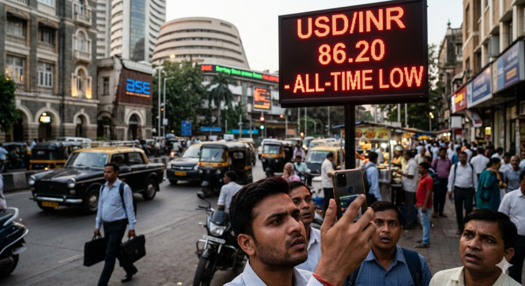 Indian Rupee Slump