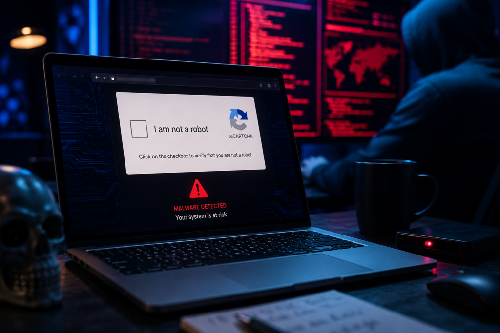 fake CAPTCHA scam